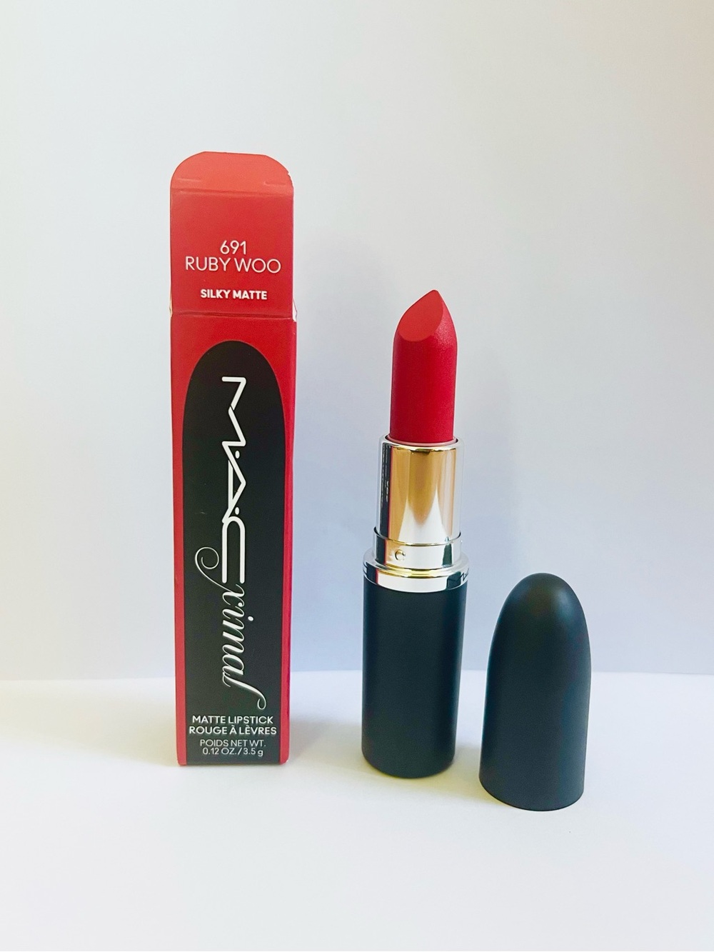 MAC RETRO MATTE LIPSTICK # Ruby Woo 691